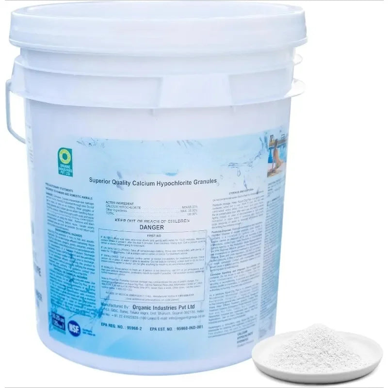 Authenticity guarantee.Spas & Hot Tubs - 50 Pound Pail Pool Shock by 65% Granular Above Ground, Cal Hypo - Swimming Pool Shock f