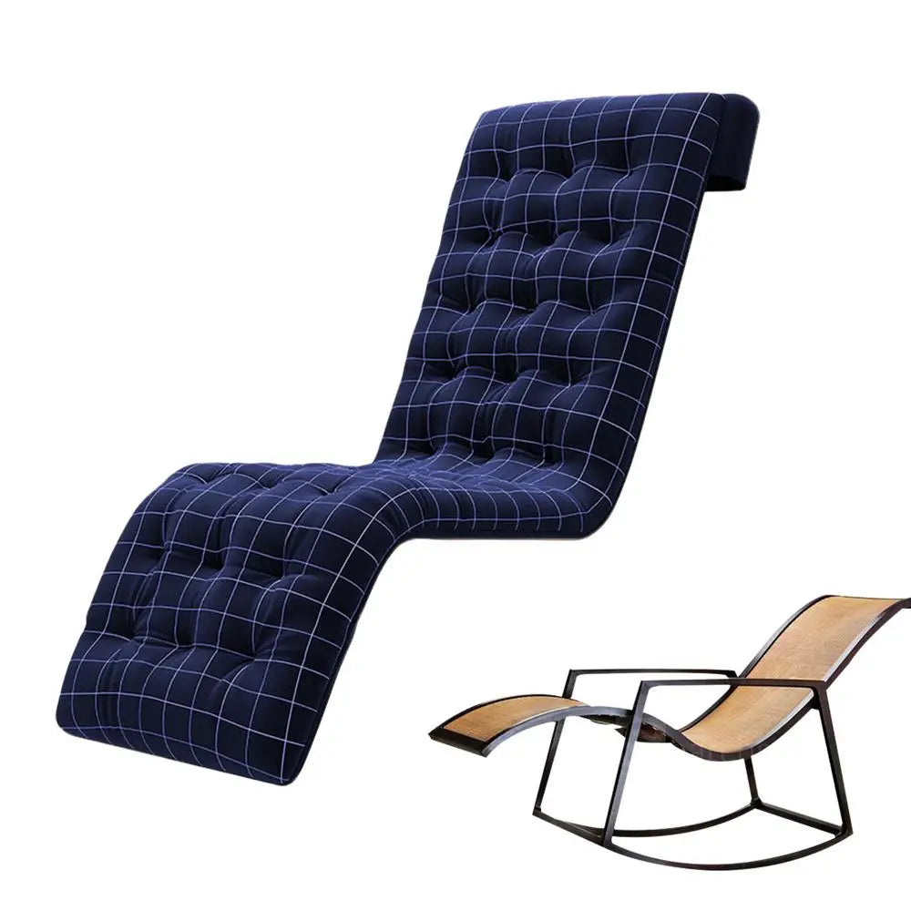 Lawn Chair Cushions Lawn Furniture Cushions Elastic Recliner Pad Breathable Patio Seat Cushions Chair Seat Pads For Indoor