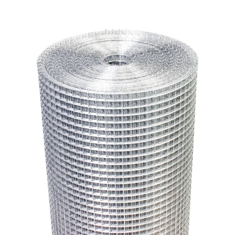 Hardware Cloth 1/2 inch 48in x 100ft 19 Gauge, Hot-dip Galvanized After Welding Chicken Wire Fence Roll Garden Plant Welded