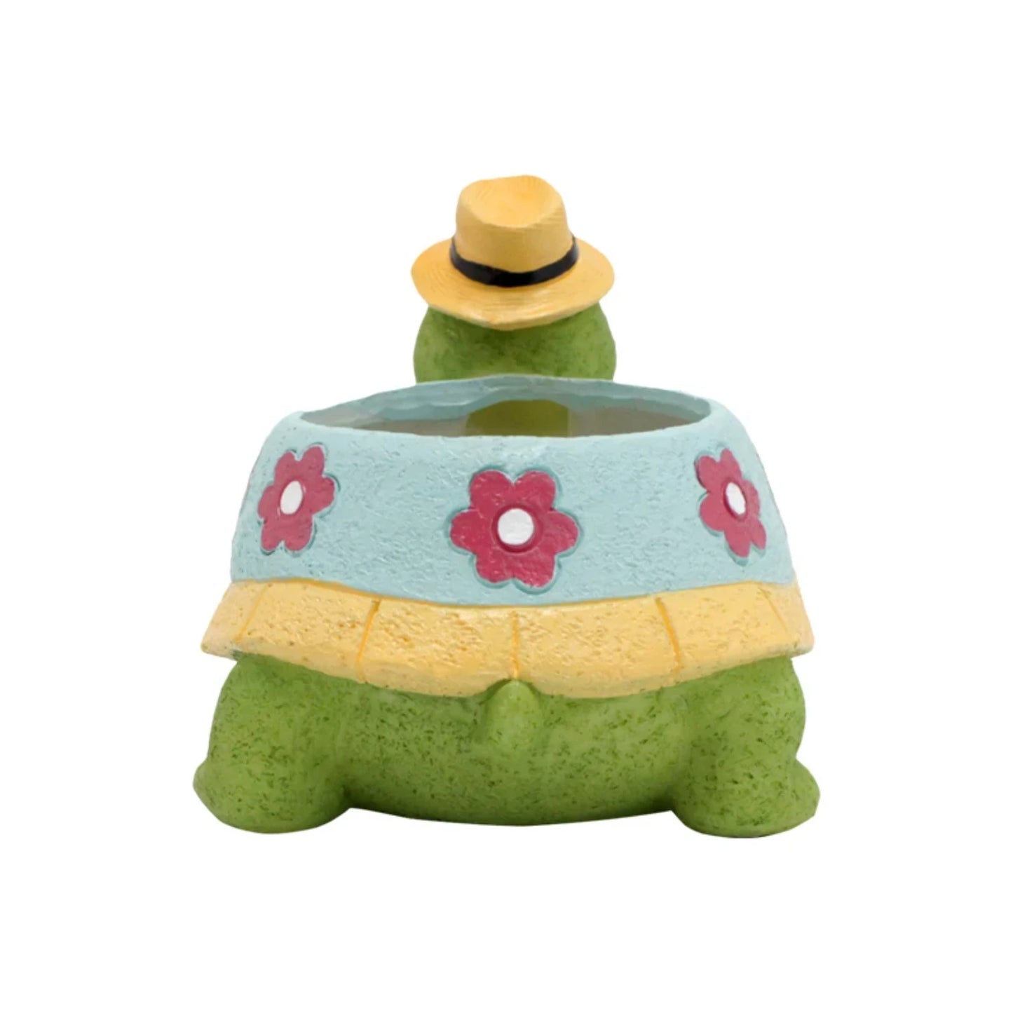 1pc Adorable Garden Turtle Succulent Pot - Planters Resin Statue Plant Flower Pot Yard Garden Patio Vase Outdoor -Indoor/Out