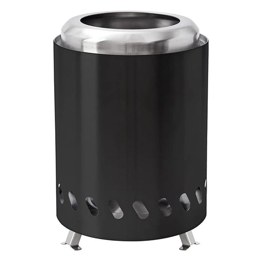 Smokeless Tabletop Fire Pit Stainless Steel Indoor Outdoor Table Top Firepit Portable Mini Stove for Outside Patio Camping