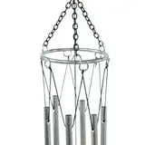 Outdoor 30"H Hummingbird Metal Wind Chime, 0.26 lb weight