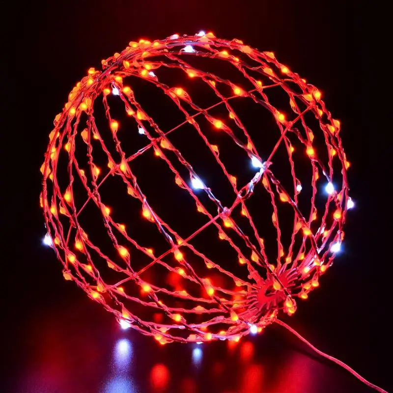 Festival Outdoor Decor LED Lights Rattan Ball String Lights Home Garden Christmas Tree Hanging Lamp Wedding Decoration