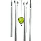 Outdoor 30"H Hummingbird Metal Wind Chime, 0.26 lb weight