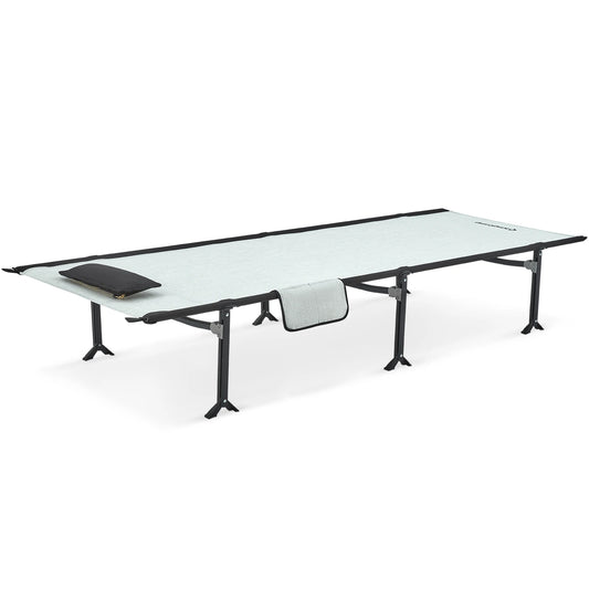 KingCamp Folding Bed Camping Bed, Outdoor Travel Camping, Luxury Plus Height, Ultra Light and Ultra Wide Portable