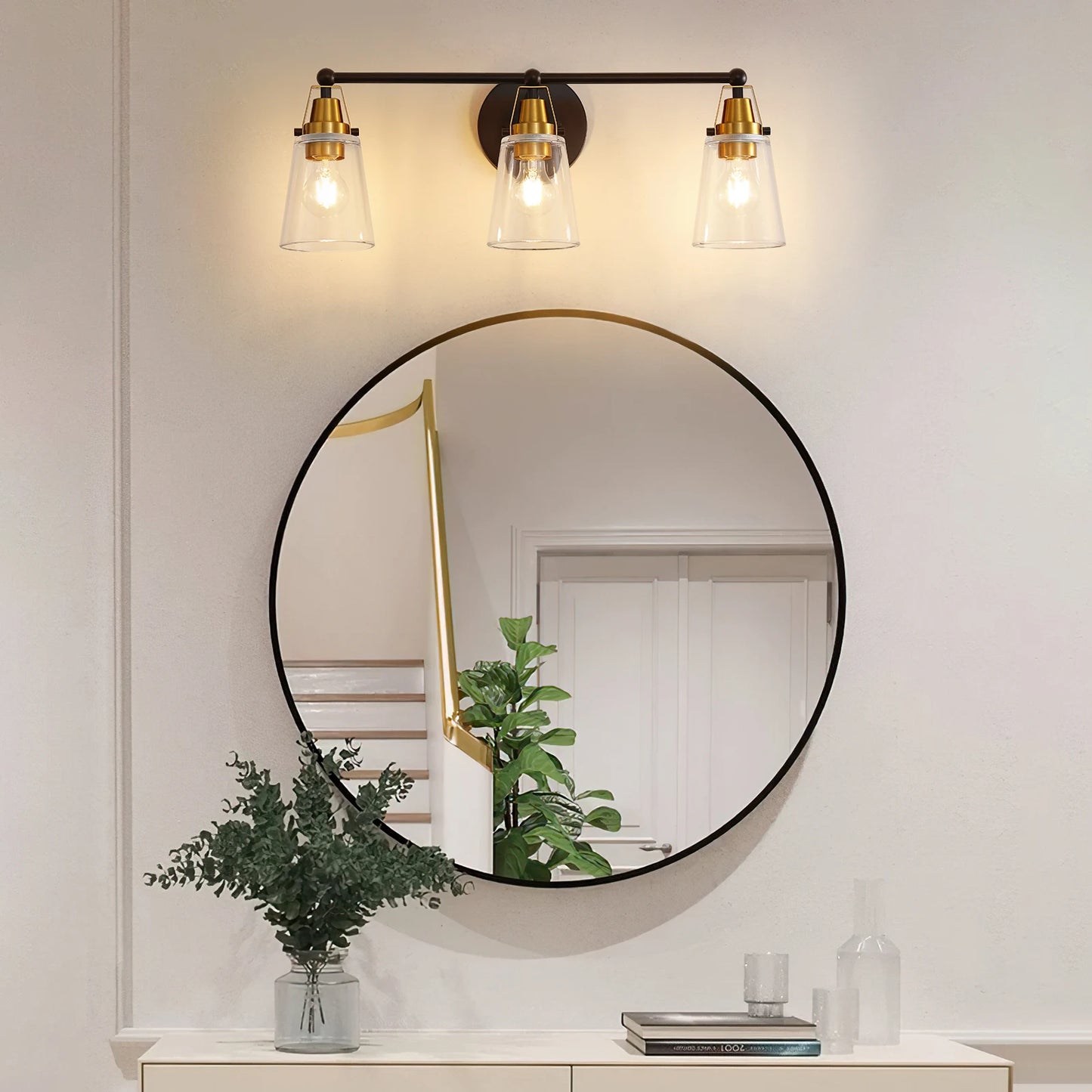 Sofucor Nordic Wall Simple Modern Light And Shadow Lamp Design Decoration Wall Lamp For Living Room