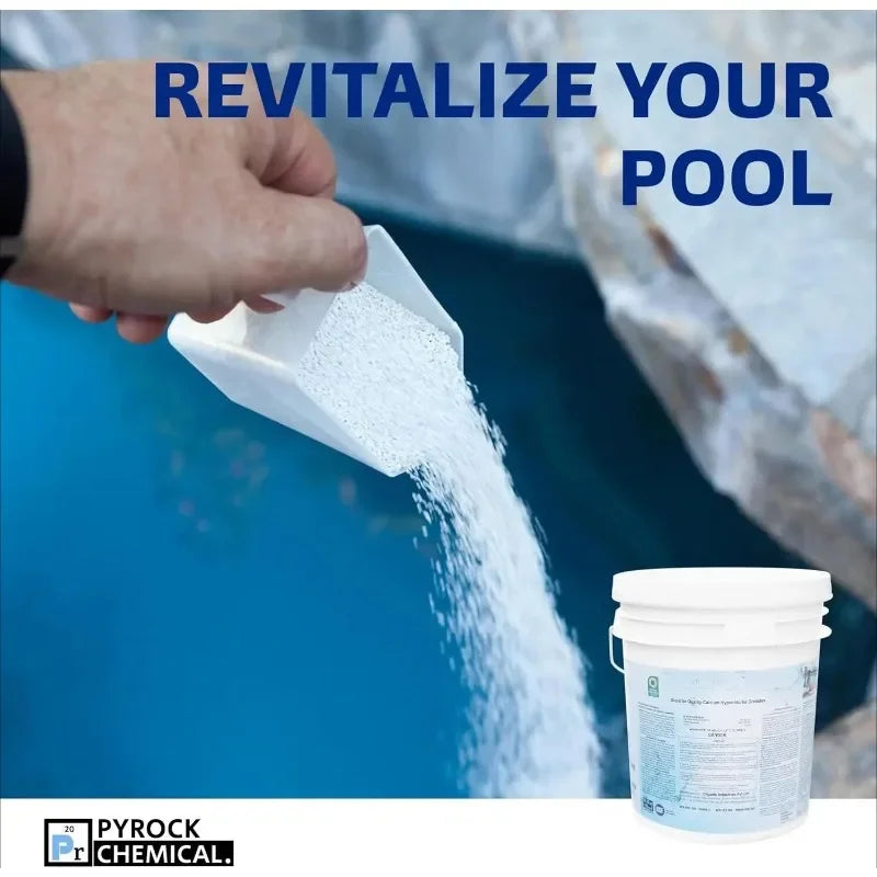 Authenticity guarantee.Spas & Hot Tubs - 50 Pound Pail Pool Shock by 65% Granular Above Ground, Cal Hypo - Swimming Pool Shock f