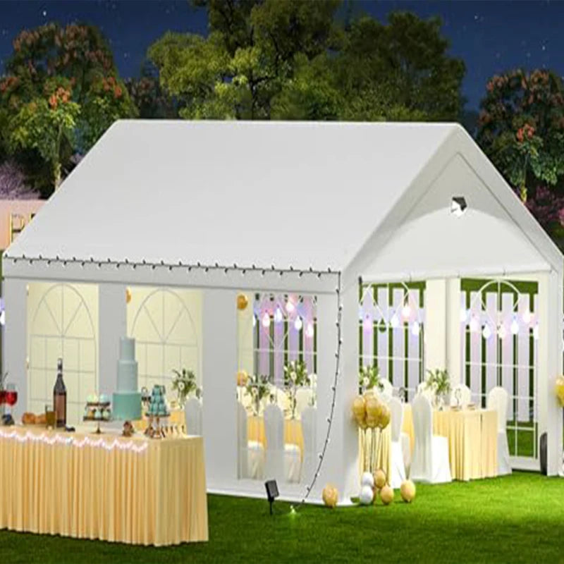 Sannwsg Party Tent- 10x20FT Heavy Duty Canopy Tent with Removable sidewals,outdoor Waiterpro Patio camping Gazebo sheter,perect