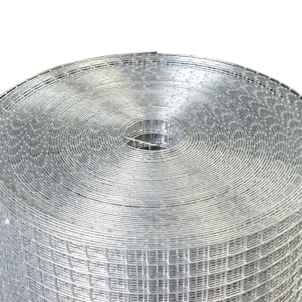 Hardware Cloth 1/2 inch 48in x 100ft 19 Gauge, Hot-dip Galvanized After Welding Chicken Wire Fence Roll Garden Plant Welded