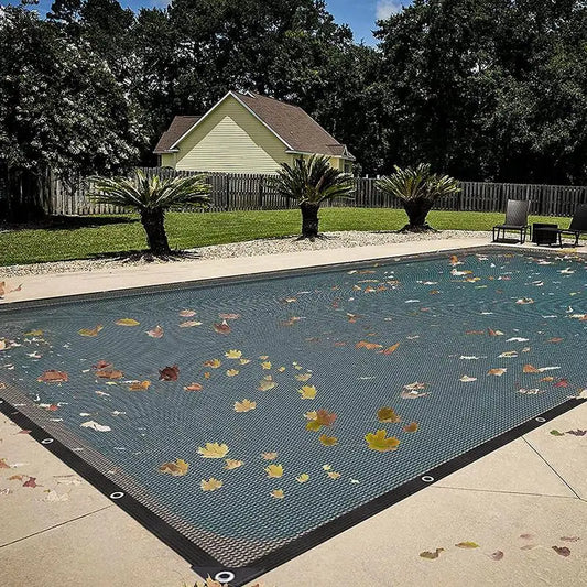 Pool Leaf Net Cover Leaf Netting For Inground And Above Ground 5x10m Rectangle Pools Fine Mesh Cover Catching Leaves Sunshade